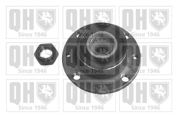 QWB1230 QUINTON HAZELL Комплект подшипника ступицы колеса (фото 1)