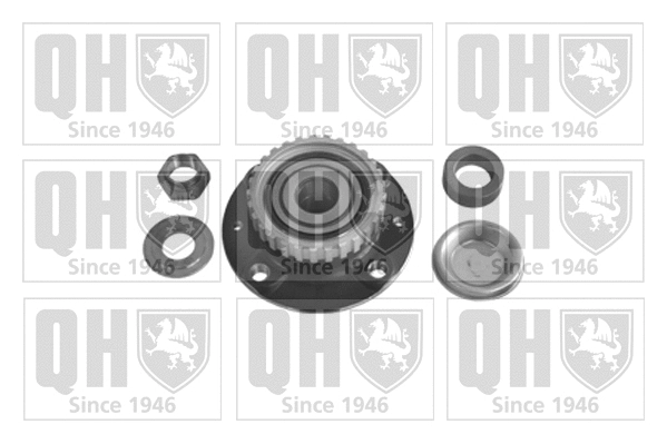 QWB1275 QUINTON HAZELL Комплект подшипника ступицы колеса (фото 1)