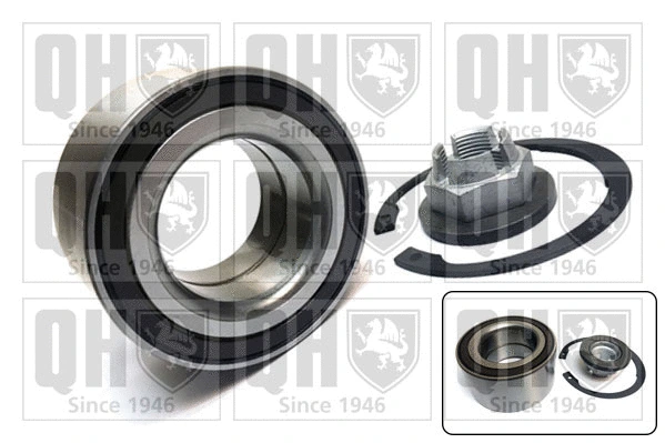 QWB1508 QUINTON HAZELL Комплект подшипника ступицы колеса (фото 1)