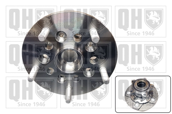 QWB1572 QUINTON HAZELL Комплект подшипника ступицы колеса (фото 1)