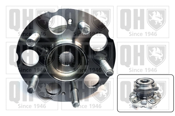 QWB1639 QUINTON HAZELL Комплект подшипника ступицы колеса (фото 1)