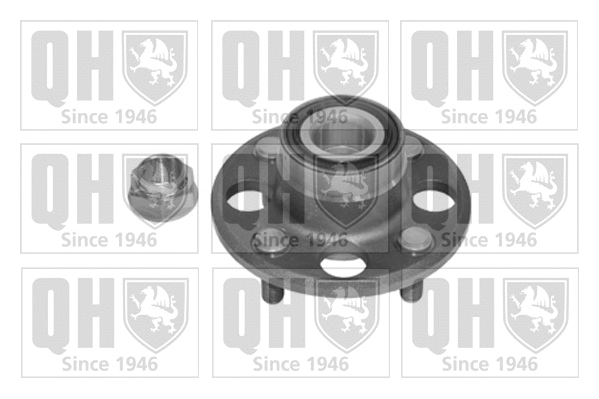 QWB843 QUINTON HAZELL Комплект подшипника ступицы колеса (фото 1)
