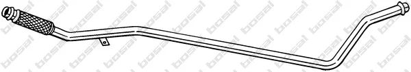 952-149 BOSAL Труба глушителя (фото 1)