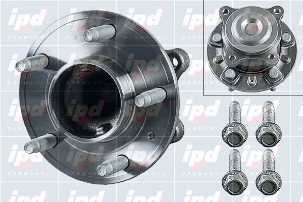 30-4515 IPD Комплект подшипника ступицы колеса (фото 1)