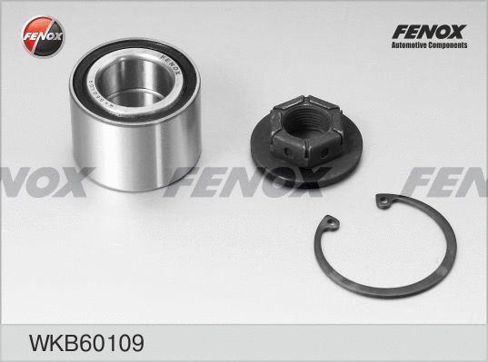 WKB60109 FENOX Комплект подшипника ступицы колеса (фото 1)