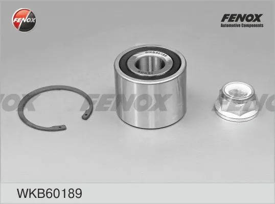WKB60189 FENOX Комплект подшипника ступицы колеса (фото 1)