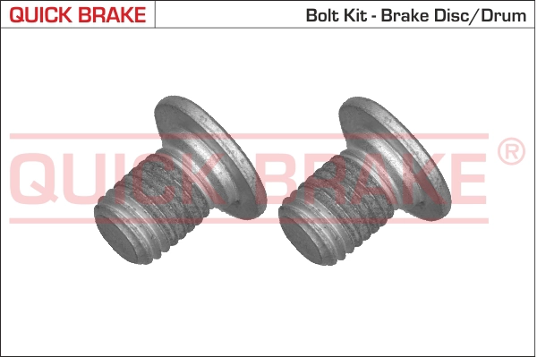 Q 11661K KAWE Болт, диск тормозного механизма (фото 1)