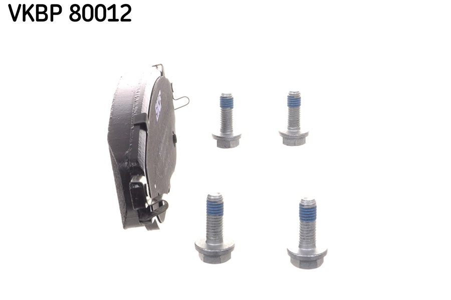 VKBP 80012 SKF Комплект тормозных колодок, дисковый тормоз (фото 5)
