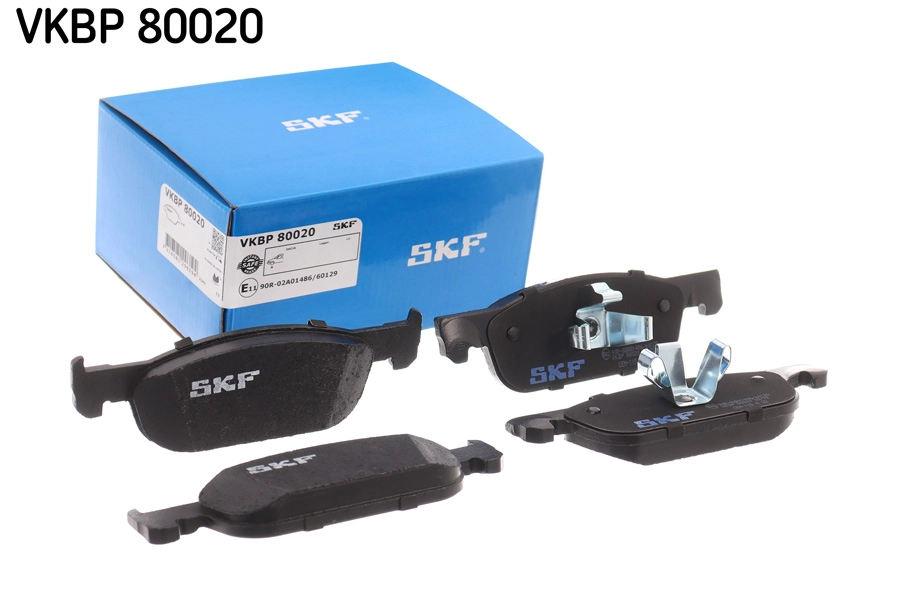 VKBP 80020 SKF Комплект тормозных колодок, дисковый тормоз (фото 4)