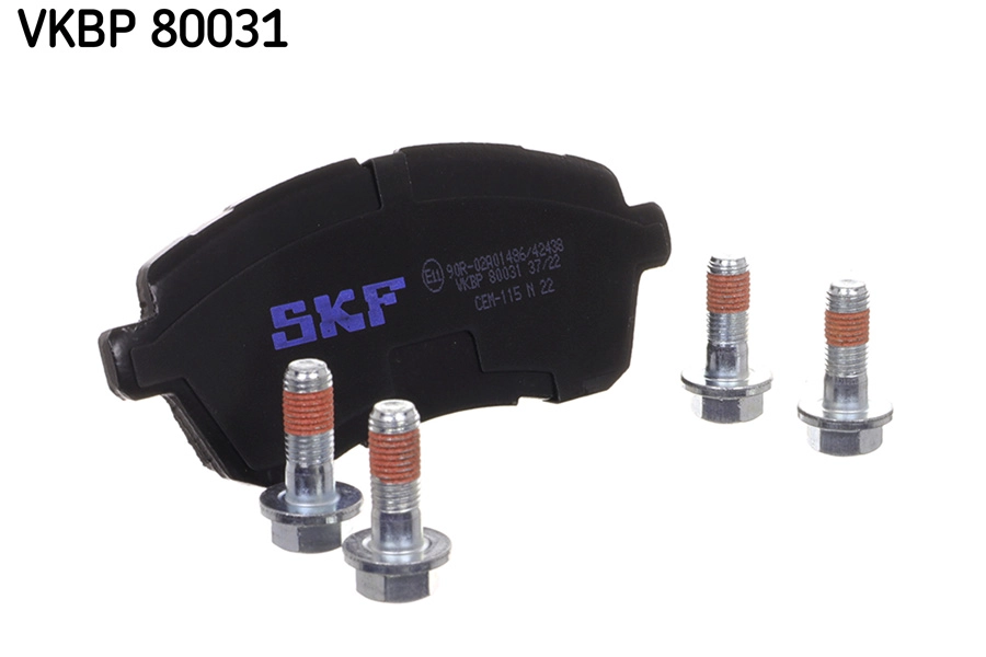 VKBP 80031 SKF Комплект тормозных колодок, дисковый тормоз (фото 3)