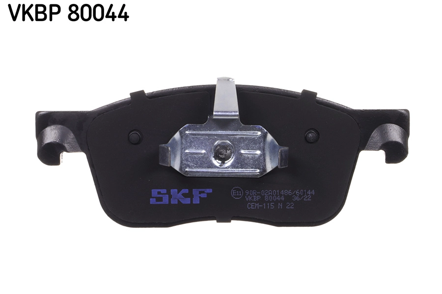 VKBP 80044 SKF Комплект тормозных колодок, дисковый тормоз (фото 3)