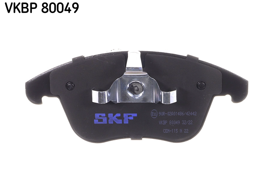 VKBP 80049 SKF Комплект тормозных колодок, дисковый тормоз (фото 4)