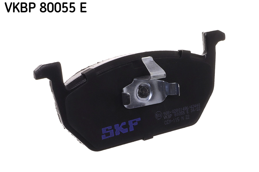 VKBP 80055 E SKF Комплект тормозных колодок, дисковый тормоз (фото 2)