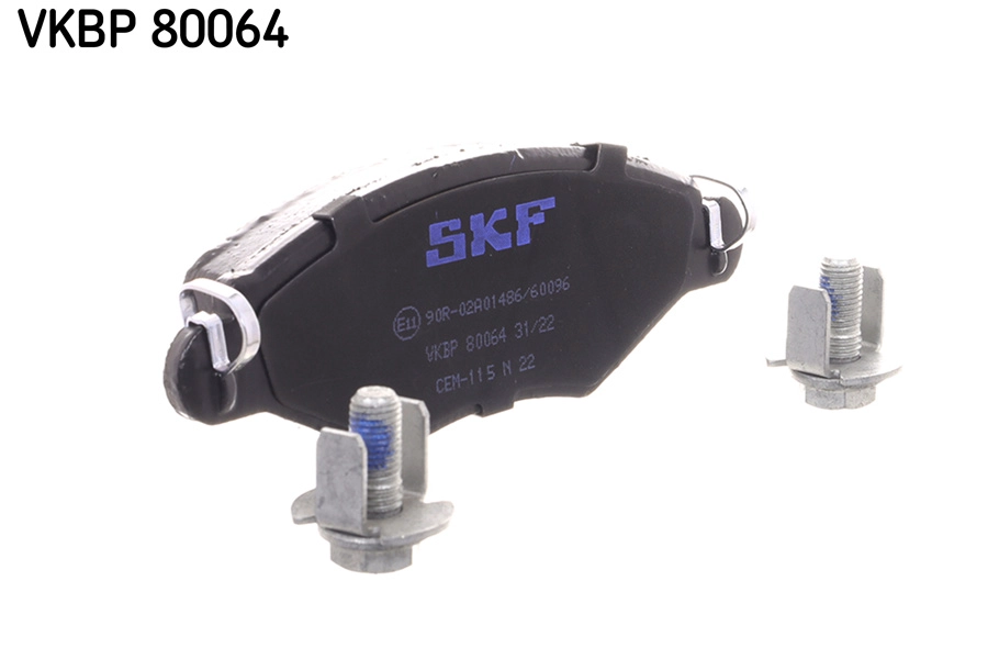 VKBP 80064 SKF Комплект тормозных колодок, дисковый тормоз (фото 2)