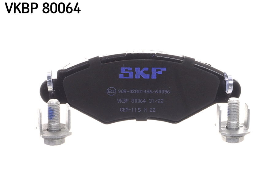 VKBP 80064 SKF Комплект тормозных колодок, дисковый тормоз (фото 3)