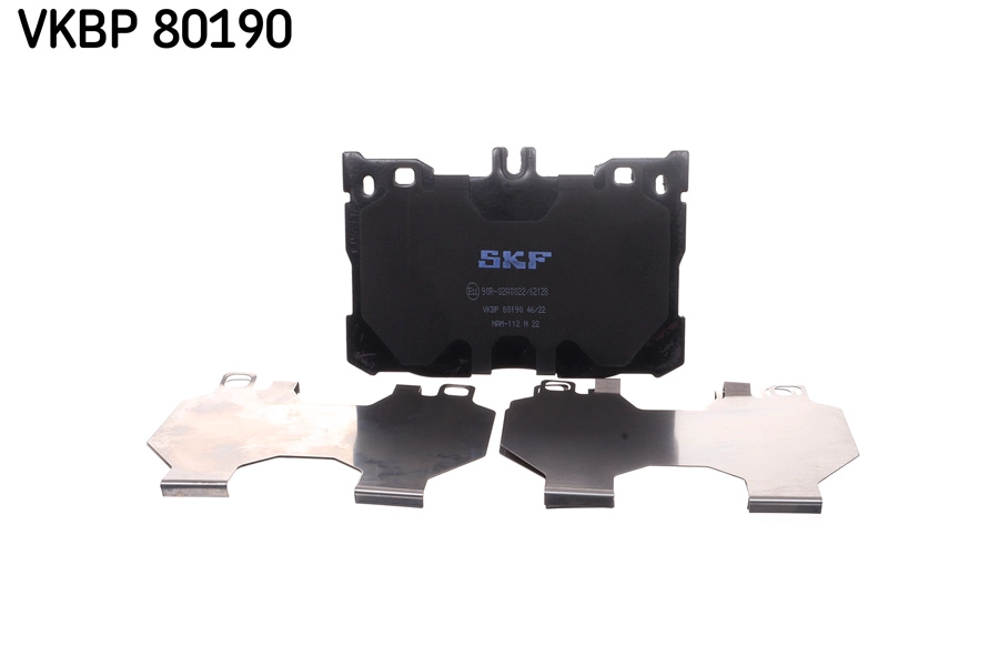 VKBP 80190 SKF Комплект тормозных колодок, дисковый тормоз (фото 2)