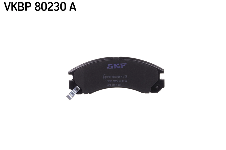 VKBP 80230 A SKF Комплект тормозных колодок, дисковый тормоз (фото 2)