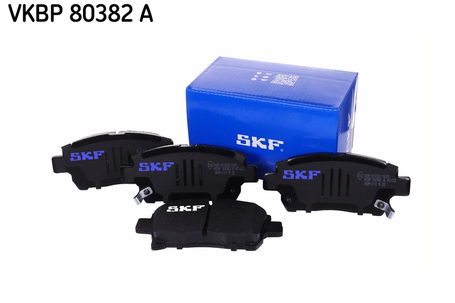 VKBP 80382 A SKF Комплект тормозных колодок, дисковый тормоз (фото 3)