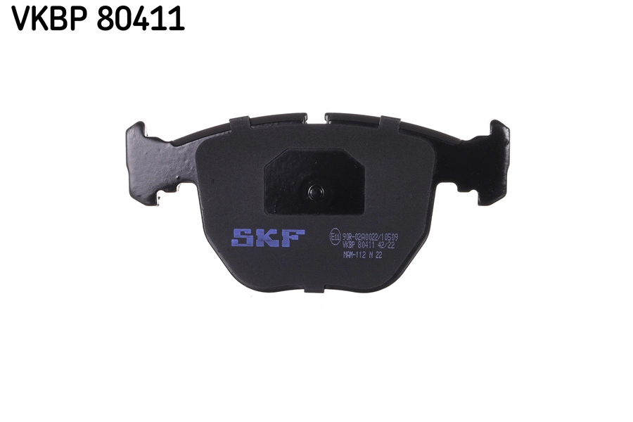 VKBP 80411 SKF Комплект тормозных колодок, дисковый тормоз (фото 1)