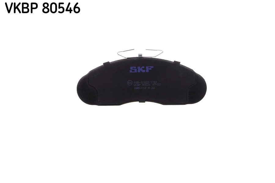 VKBP 80546 A SKF Комплект тормозных колодок, дисковый тормоз (фото 2)
