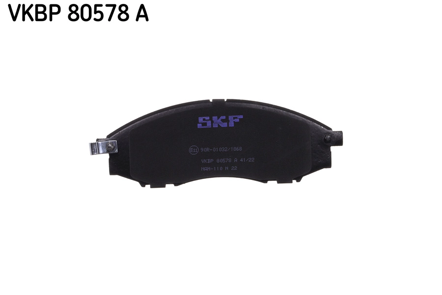 VKBP 80578 A SKF Комплект тормозных колодок, дисковый тормоз (фото 3)