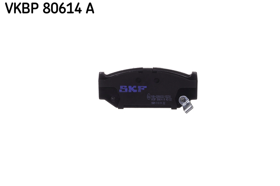 VKBP 80614 A SKF Комплект тормозных колодок, дисковый тормоз (фото 2)