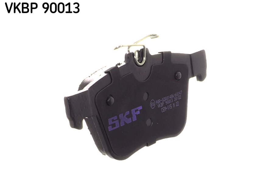 VKBP 90013 SKF Комплект тормозных колодок, дисковый тормоз (фото 2)
