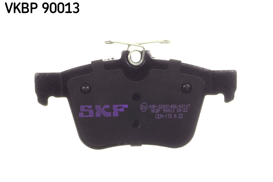 VKBP 90013 SKF Комплект тормозных колодок, дисковый тормоз (фото 3)