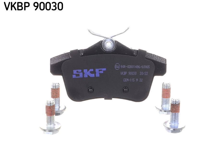 VKBP 90030 SKF Комплект тормозных колодок, дисковый тормоз (фото 3)