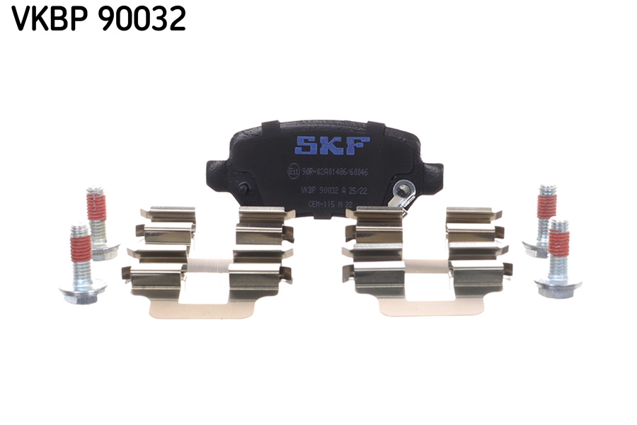 VKBP 90032 A SKF Комплект тормозных колодок, дисковый тормоз (фото 4)