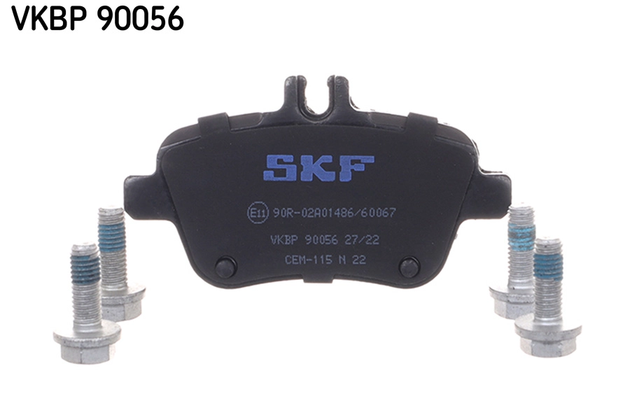 VKBP 90056 SKF Комплект тормозных колодок, дисковый тормоз (фото 3)