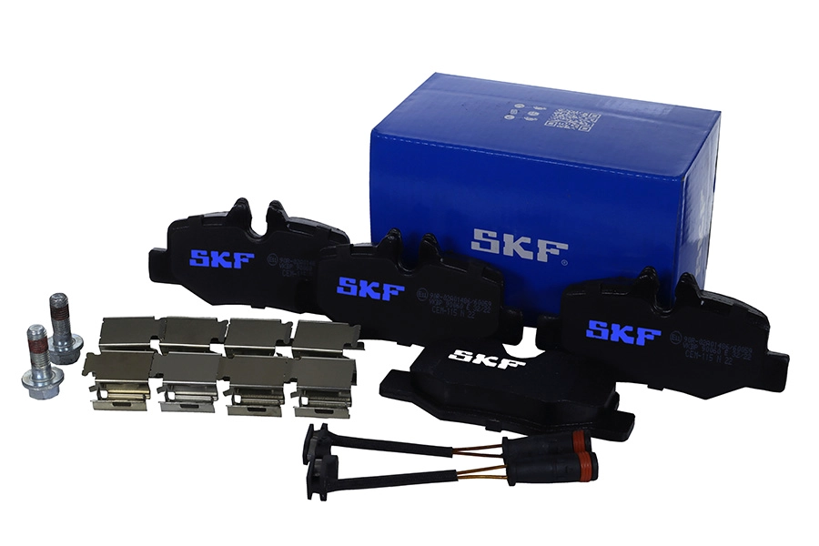 VKBP 90060 E SKF Комплект тормозных колодок, дисковый тормоз (фото 4)