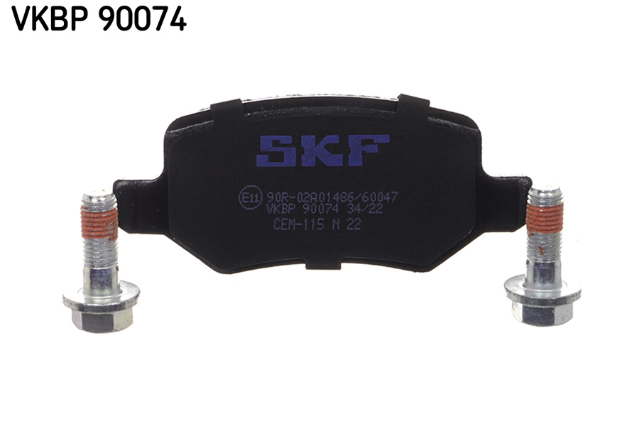 VKBP 90074 SKF Комплект тормозных колодок, дисковый тормоз (фото 3)