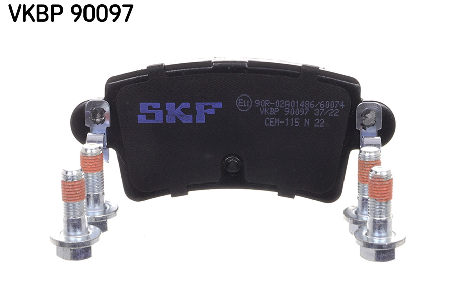 VKBP 90097 SKF Комплект тормозных колодок, дисковый тормоз (фото 3)