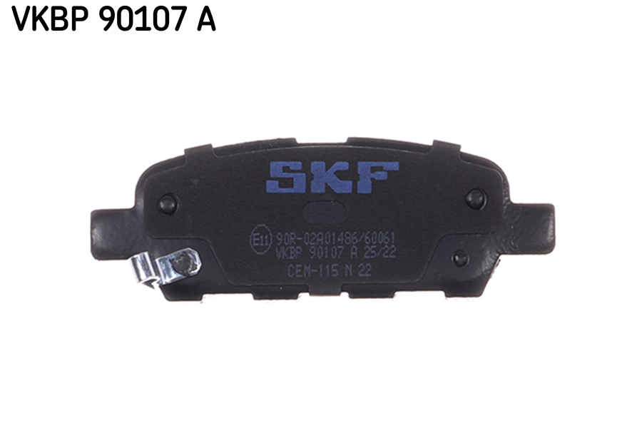 VKBP 90107 A SKF Комплект тормозных колодок, дисковый тормоз (фото 4)