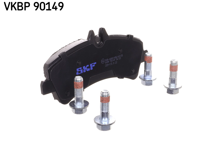 VKBP 90149 SKF Комплект тормозных колодок, дисковый тормоз (фото 3)