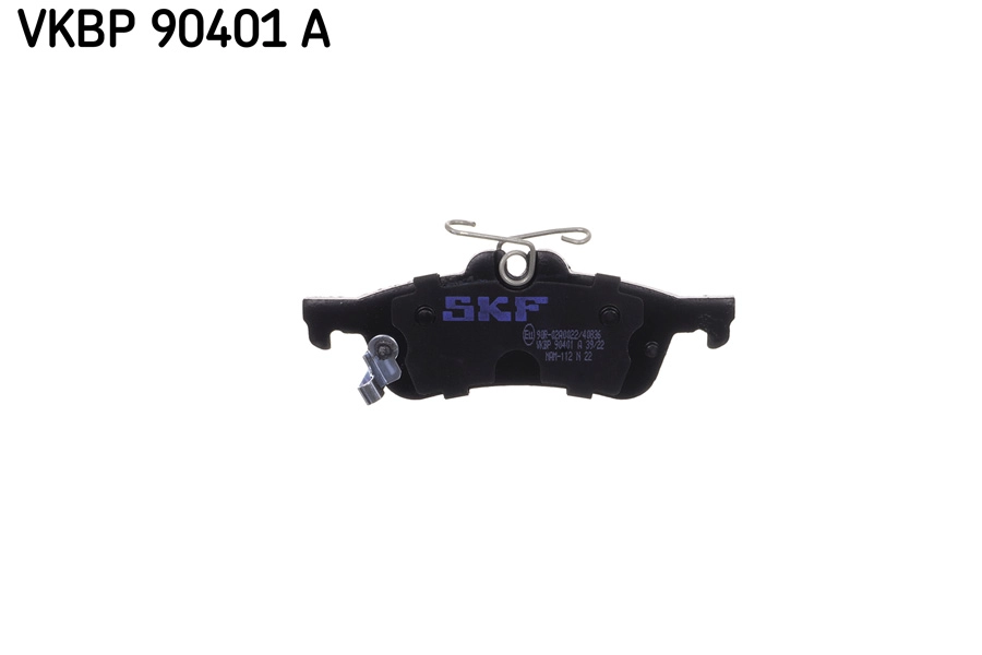 VKBP 90401 A SKF Комплект тормозных колодок, дисковый тормоз (фото 3)