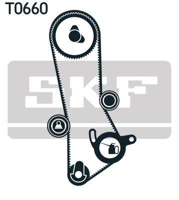 VKMA 91201 SKF Комплект ремня ГРМ (фото 3)