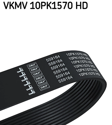VKMV 10PK1570 HD SKF Поликлиновой ремень (фото 1)