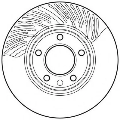 562336JC JURID Тормозной диск (фото 1)