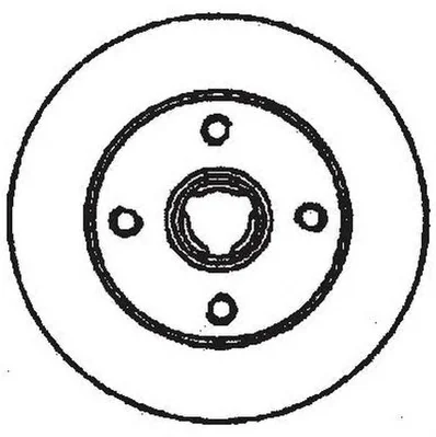 562370J JURID Тормозной диск (фото 1)