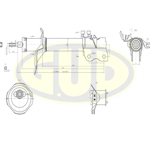 GSA334361 G.U.D Амортизатор (фото 1)