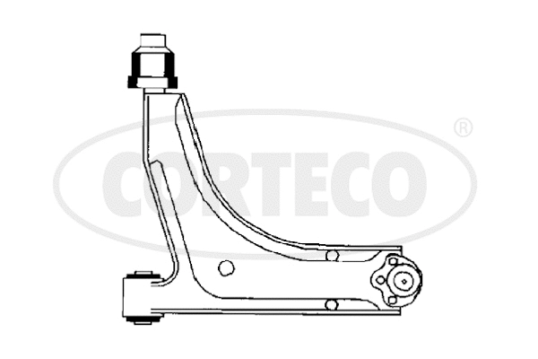 49400816 CORTECO Рычаг независимой подвески колеса, подвеска колеса (фото 1)