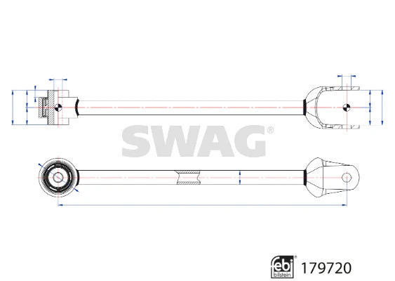 33 10 5048 SWAG Рычаг независимой подвески колеса, подвеска колеса (фото 3)