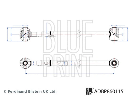 ADBP860115 BLUE PRINT Рычаг независимой подвески колеса, подвеска колеса (фото 1)