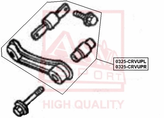 0325-CRVUPL ASVA Рычаг независимой подвески колеса, подвеска колеса (фото 1)