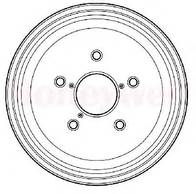 329081B BENDIX Тормозной барабан (фото 1)