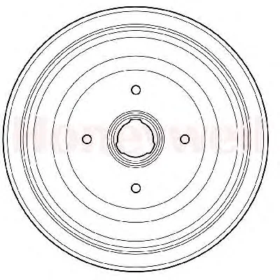 329133B BENDIX Тормозной барабан (фото 1)