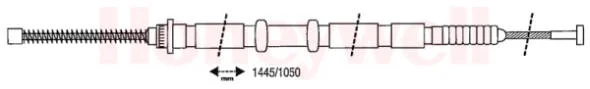 431362B BENDIX Трос (тросик) ручника (фото 1)