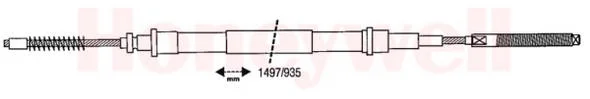 432046B BENDIX Трос (тросик) ручника (фото 1)
